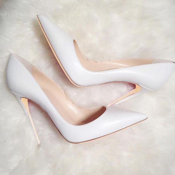dress shoes brand 12 8cm stiletto heel pumps white patent leather pointed toe thin designer wedding big size 45, Black
dress shoes brand 12 8cm stiletto heel pumps white patent leather pointed toe thin designer wedding big size 45, Black
