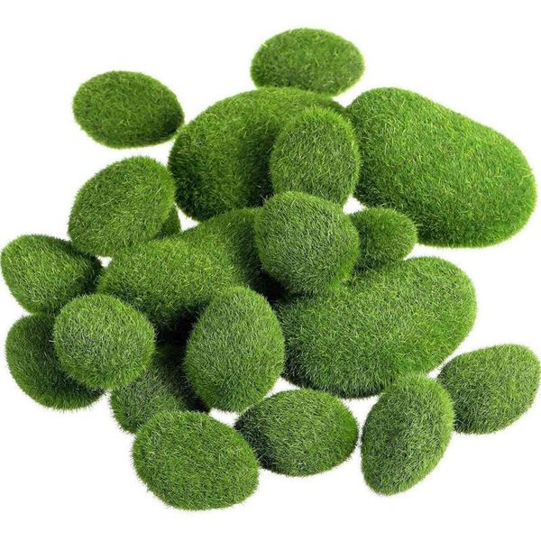 garden decorations 22 pieces 2 sizes artificial moss rocks decorative faux green covered stones
garden decorations 22 pieces 2 sizes artificial moss rocks decorative faux green covered stones