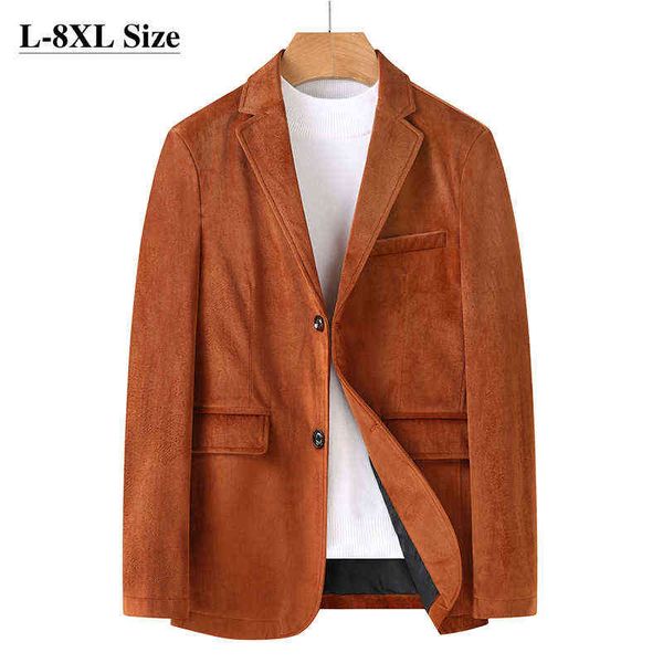 autumn winter men's blazer plus size thick coats loose business casual suit jacket oversized male clothes 6xl 7xl 8xl 211111, White;black
autumn winter men's blazer plus size thick coats loose business casual suit jacket oversized male clothes 6xl 7xl 8xl 211111, White;black