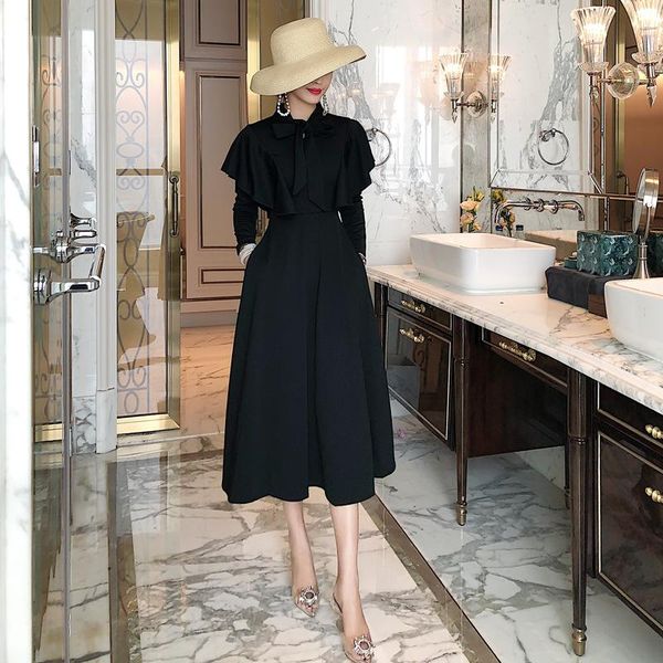 casual dresses women long cloak sleeve midi dress vintage autumn ladies vestidos verano 2021 mujer big swing black winter, Black;gray
casual dresses women long cloak sleeve midi dress vintage autumn ladies vestidos verano 2021 mujer big swing black winter, Black;gray