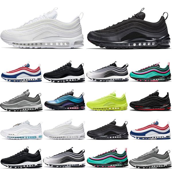 new running shoes 97s men women sliver bullet throwback future triple volt black white usa gradient fade green outdoor trainers sneakers
new running shoes 97s men women sliver bullet throwback future triple volt black white usa gradient fade green outdoor trainers sneakers
