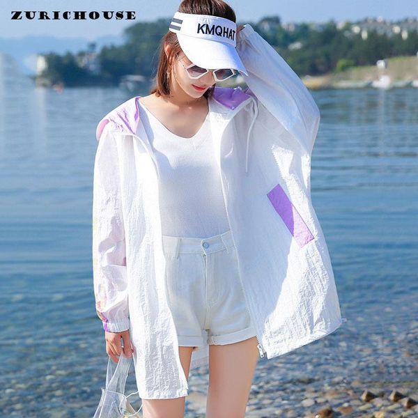 women's jackets zurichouse spring summer female jacket sun protection clothing hit color spliced design letter print hooded thin coat w, Black;brown
women's jackets zurichouse spring summer female jacket sun protection clothing hit color spliced design letter print hooded thin coat w, Black;brown
