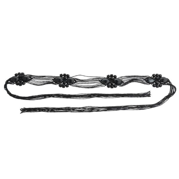 belts women woven tassel belt braided self-tie wax rope beaded decorative, Black;brown
belts women woven tassel belt braided self-tie wax rope beaded decorative, Black;brown