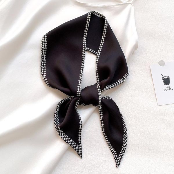 silk scarf fashion satin print neck women headscarf kerchief female bandana shawl accessories scarves hijab bag foulard, Blue;gray
silk scarf fashion satin print neck women headscarf kerchief female bandana shawl accessories scarves hijab bag foulard, Blue;gray
