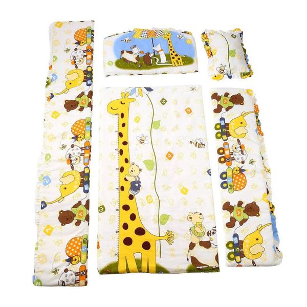 bedding sets cute 100x58cm/110x60cm 5pcs/set promotion cotton baby children set comfortable crib bumper organizer cot kit
bedding sets cute 100x58cm/110x60cm 5pcs/set promotion cotton baby children set comfortable crib bumper organizer cot kit