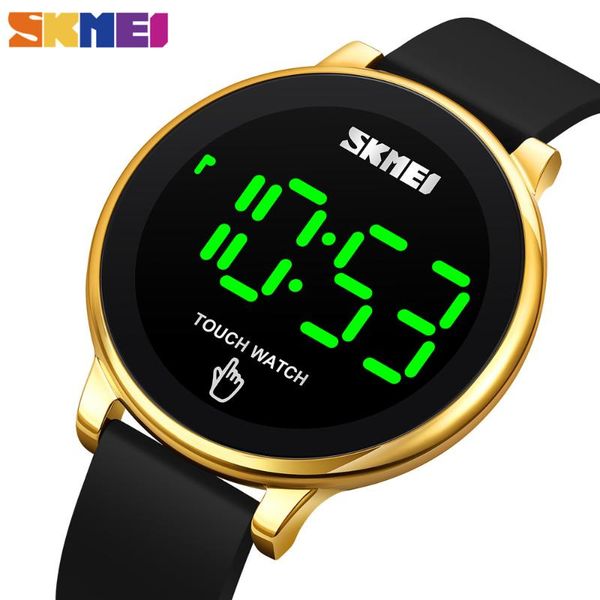 wristwatches skmei touch screen led light display date time men digital watches 3bar waterproof electronic wristwatch mens montre homme 1842, Slivery;brown
wristwatches skmei touch screen led light display date time men digital watches 3bar waterproof electronic wristwatch mens montre homme 1842, Slivery;brown