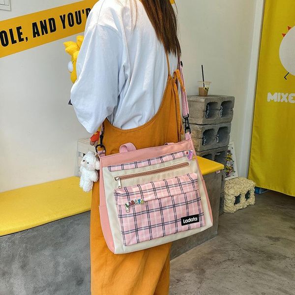 evening bags multi-function lovely girl messenger 2021 japanese preppy style students schoolbag lattice campus shoulder
evening bags multi-function lovely girl messenger 2021 japanese preppy style students schoolbag lattice campus shoulder