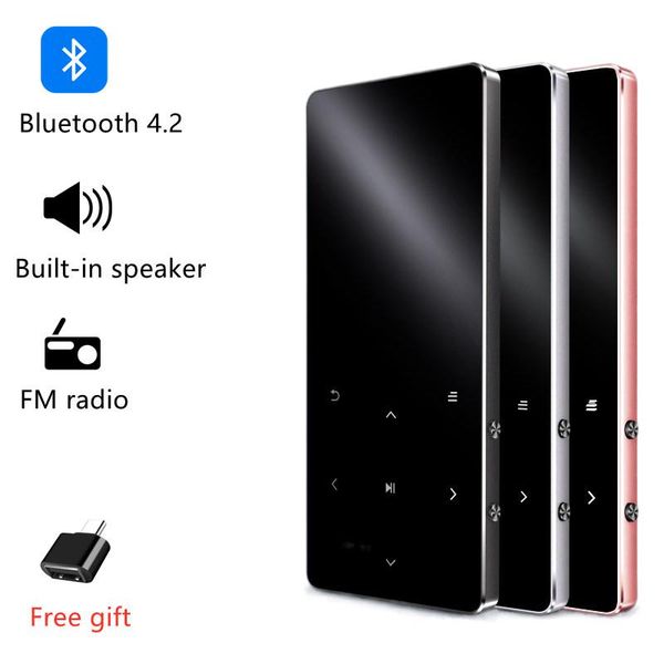 player with bluetooth speaker touch key built-in 8gb hifi metal mini portable walkman radio fm record music mp3 & mp4 players
player with bluetooth speaker touch key built-in 8gb hifi metal mini portable walkman radio fm record music mp3 & mp4 players