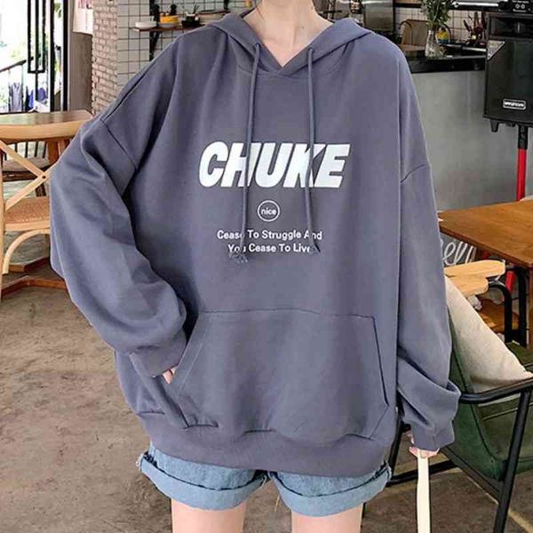 korean hoodies women pullover hooded oversized sweatshirt thin loose letter print womens hoodie all-match leisure simple trendy 210603, Black
korean hoodies women pullover hooded oversized sweatshirt thin loose letter print womens hoodie all-match leisure simple trendy 210603, Black