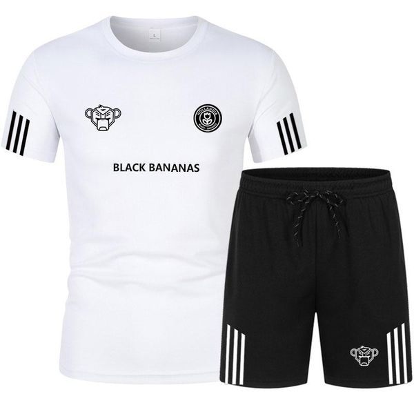 men's tracksuits 2021spring summer black bananas fashion clothing graphic cotton printing oversized t-shirt+shorts sets tracksuit, Gray
men's tracksuits 2021spring summer black bananas fashion clothing graphic cotton printing oversized t-shirt+shorts sets tracksuit, Gray