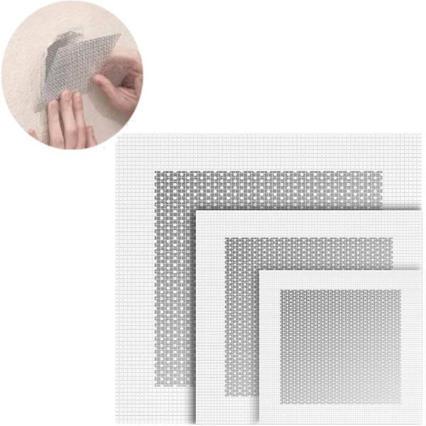 wallpapers 4pcs 2/4/6/8 inch aluminum wall repair patch self adhesive screen hole fixer kit for drywall plasterboard plaster
wallpapers 4pcs 2/4/6/8 inch aluminum wall repair patch self adhesive screen hole fixer kit for drywall plasterboard plaster