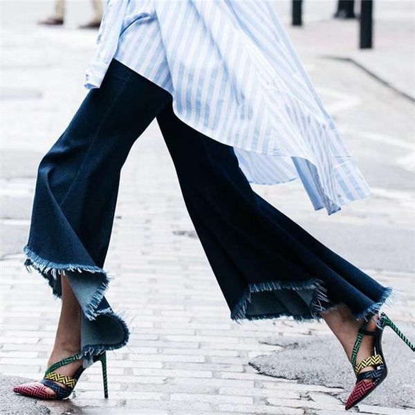 women's jeans 2021 autumn high waist asymmetrical flare pants fashion denim women, Blue
women's jeans 2021 autumn high waist asymmetrical flare pants fashion denim women, Blue