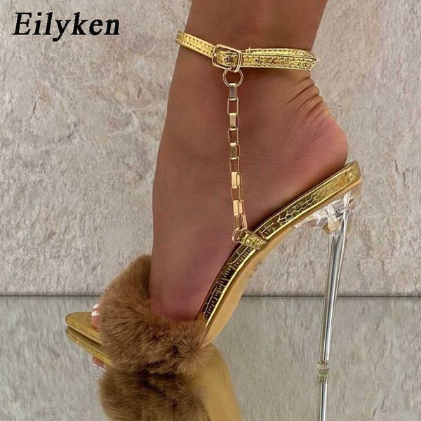 2022 classic luxury summer feather chain ankle strap sandals women open toe thin high heels buckle wedding female shoes paris designer, Black
2022 classic luxury summer feather chain ankle strap sandals women open toe thin high heels buckle wedding female shoes paris designer, Black