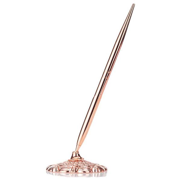 metal ballpoint pen attached base stand desk office counter wedding guest sign pens, Blue;orange
metal ballpoint pen attached base stand desk office counter wedding guest sign pens, Blue;orange