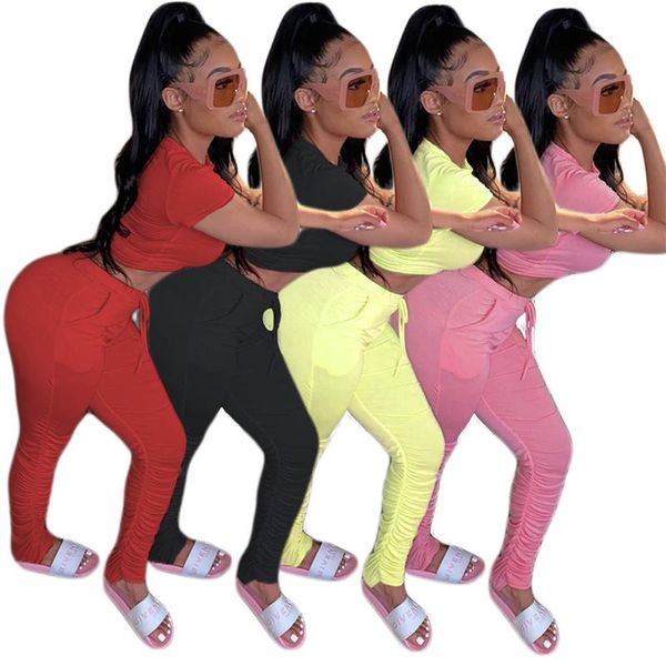 women's tracksuits zkyxwx two piece set short sleeve crop stacked leggings tracksuit fashion streetwear fall women clothing matchin, Gray
women's tracksuits zkyxwx two piece set short sleeve crop stacked leggings tracksuit fashion streetwear fall women clothing matchin, Gray