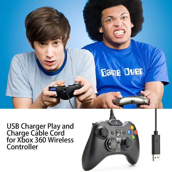 game controllers & joysticks usb charger for xbox 360 wireless controller play and charge cable cord line gameplay
game controllers & joysticks usb charger for xbox 360 wireless controller play and charge cable cord line gameplay