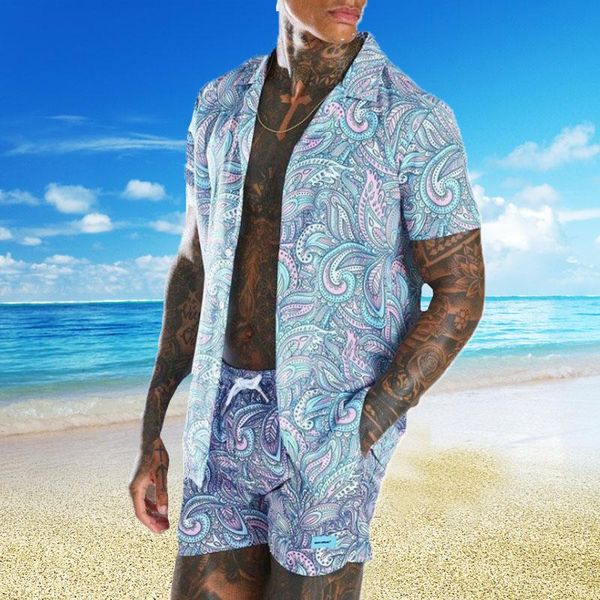 matching outfits men's summer paisley tracksuits beach shorts 2pcs clothes set vintage printed shirt pant sets, Gray
matching outfits men's summer paisley tracksuits beach shorts 2pcs clothes set vintage printed shirt pant sets, Gray