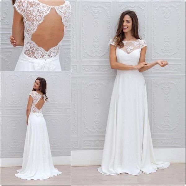 bohemia summer beach wedding dresses vestido de noiva garden backless boho a-line chiffon bridal gowns for women bride dresses, White
bohemia summer beach wedding dresses vestido de noiva garden backless boho a-line chiffon bridal gowns for women bride dresses, White
