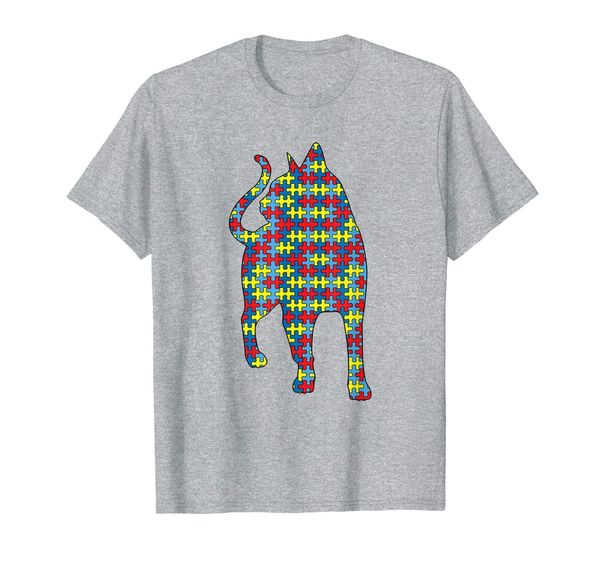 abyssinian autism awareness kids kitten puzzle day mom gift t-shirt, White;black
abyssinian autism awareness kids kitten puzzle day mom gift t-shirt, White;black