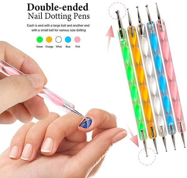 professional 20 brushes 2 drills 10 color coil 4 foil nail manicure set point drill fashion nails art tools equipment, Silver
professional 20 brushes 2 drills 10 color coil 4 foil nail manicure set point drill fashion nails art tools equipment, Silver