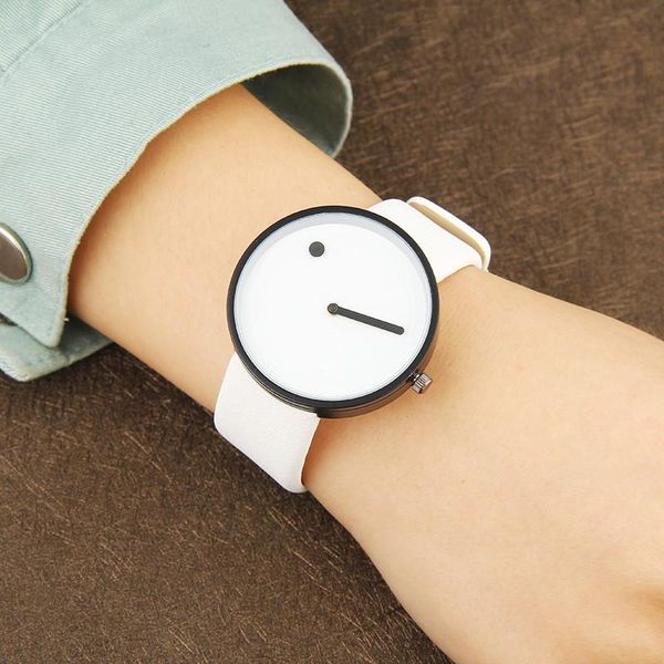wristwatches fashion minimalist men casual watches dot and line simple stylish quartz leather band, Slivery;brown
wristwatches fashion minimalist men casual watches dot and line simple stylish quartz leather band, Slivery;brown