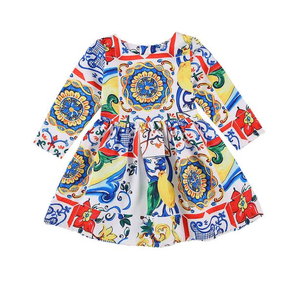 2-8y autumn spring toddler kid girls flower dress bohemian long sleeve dresses for girl travel holiday boho clothes 210515, Red;yellow
2-8y autumn spring toddler kid girls flower dress bohemian long sleeve dresses for girl travel holiday boho clothes 210515, Red;yellow