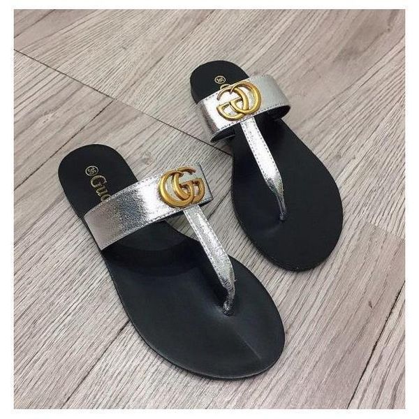 european and american new flat heel flat bottom flip flop metal double g button leather women's slipper clip foot clip toe sandal, Black
european and american new flat heel flat bottom flip flop metal double g button leather women's slipper clip foot clip toe sandal, Black