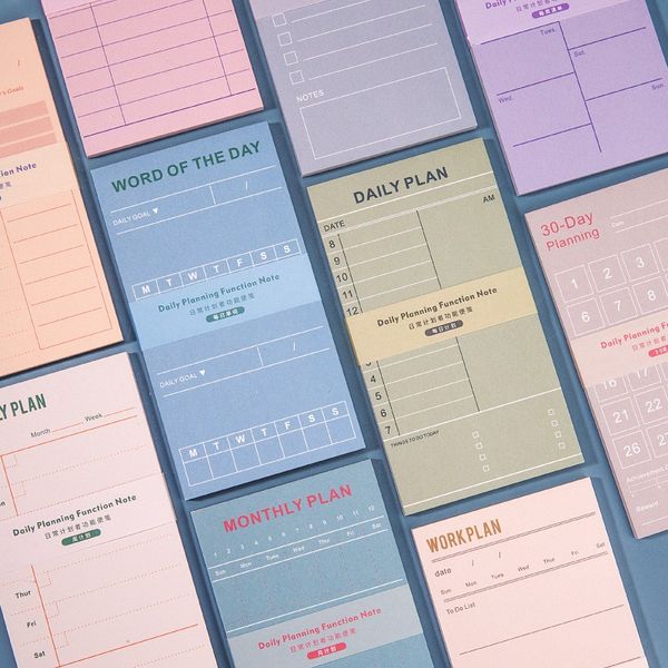50 sheets daily weekly monthly planner notepad time scheduler things to do list checklist self-stick memo pads sticky notes
50 sheets daily weekly monthly planner notepad time scheduler things to do list checklist self-stick memo pads sticky notes