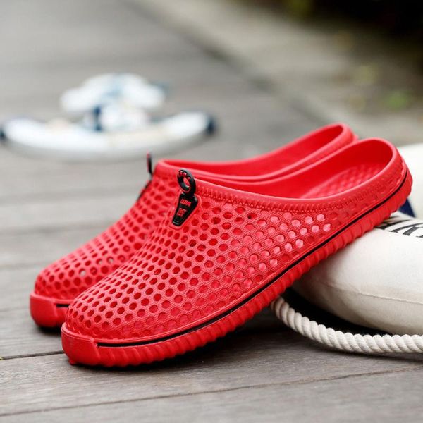 slippers drop 2021 men beach casual hollow out couple sandal flip flops shoes non-slide male, Black
slippers drop 2021 men beach casual hollow out couple sandal flip flops shoes non-slide male, Black