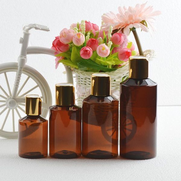 storage bottles & jars 100ml150ml 200ml empty round brown liquid soap cosmetic bottle plastic containers with gold aluminum disc cap pet lot
storage bottles & jars 100ml150ml 200ml empty round brown liquid soap cosmetic bottle plastic containers with gold aluminum disc cap pet lot