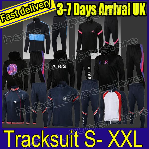full zipper 21 22 men+kids mbappe hakimi ramos football tracksuit soccer training suit 2021 survetement foot chandal futbol tracksuits tuta, Black
full zipper 21 22 men+kids mbappe hakimi ramos football tracksuit soccer training suit 2021 survetement foot chandal futbol tracksuits tuta, Black