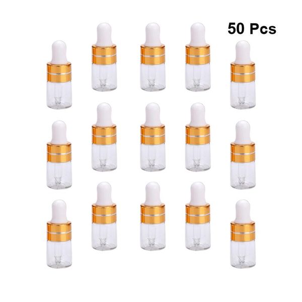 storage bottles & jars 50pcs 2ml small glass dropper bottle essential oil subpackaging refillable
storage bottles & jars 50pcs 2ml small glass dropper bottle essential oil subpackaging refillable