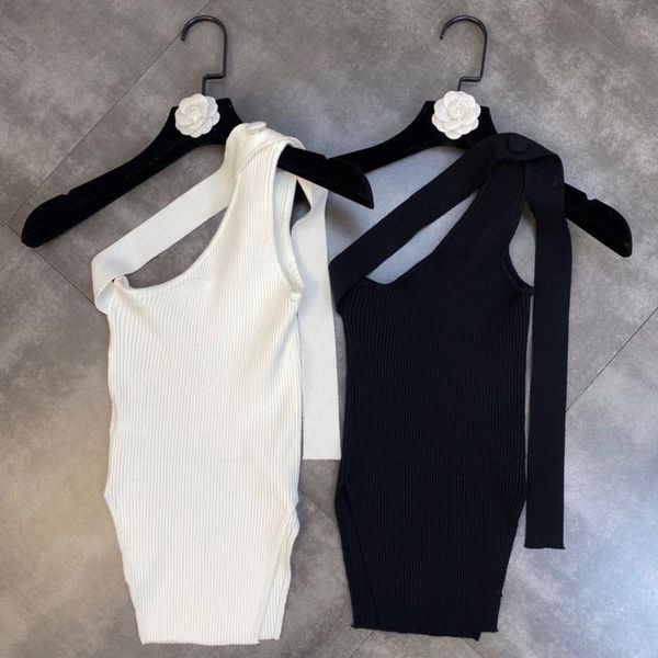 women's tanks & camis prepomp 2021 fall arrival sleeveless one shoulder skew collar bandage slim stretch knitted tank women gc570, White
women's tanks & camis prepomp 2021 fall arrival sleeveless one shoulder skew collar bandage slim stretch knitted tank women gc570, White