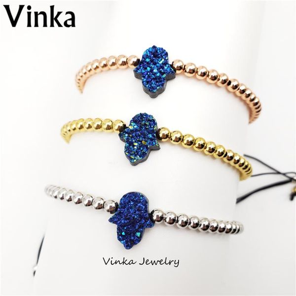 charm bracelets 10pcs whoelsale synthetic druzy hamsa bracelet nice fatima hand with copper beads, Golden;silver
charm bracelets 10pcs whoelsale synthetic druzy hamsa bracelet nice fatima hand with copper beads, Golden;silver