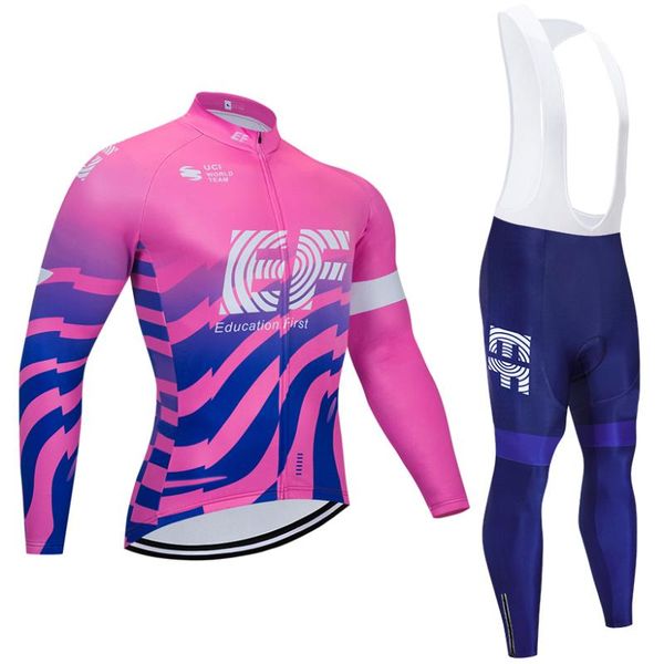 racing sets team ef pink cycling jersey winter sportswear bike pants men long sleeve ropa ciclismo thermal fleece bicycling maillot culotte, Black;blue
racing sets team ef pink cycling jersey winter sportswear bike pants men long sleeve ropa ciclismo thermal fleece bicycling maillot culotte, Black;blue