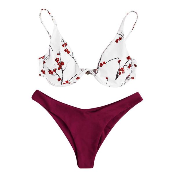 women's swimwear bikini set designer luxury hipster bikinis 2021 woman women 2 piece swimsuit print flower maillot de bain femme, White;black
women's swimwear bikini set designer luxury hipster bikinis 2021 woman women 2 piece swimsuit print flower maillot de bain femme, White;black