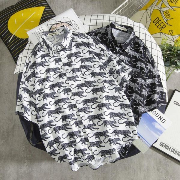 hawaiian shirt 2021 arrival fashion men's summer shirts casual short sleeve beach loose blouse chemise homme, White;black
hawaiian shirt 2021 arrival fashion men's summer shirts casual short sleeve beach loose blouse chemise homme, White;black