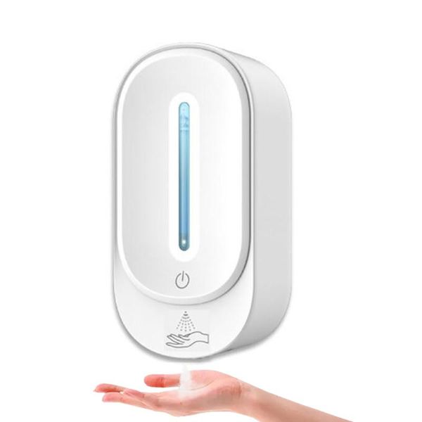 liquid soap dispenser automatic touchless spray wall mounted,touchless hand 350ml for bathroom/kitchen, white
liquid soap dispenser automatic touchless spray wall mounted,touchless hand 350ml for bathroom/kitchen, white