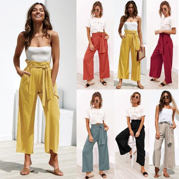 autumn women's pants wide-leg women loose thin straight drape casual trousers & capris, Black;white
autumn women's pants wide-leg women loose thin straight drape casual trousers & capris, Black;white