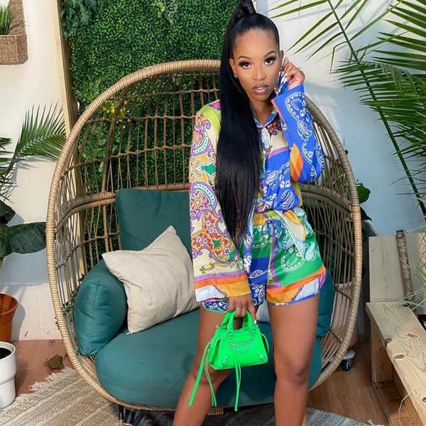 women's tracksuits rmsfe 2021 long sleeve lapel single breasted fashion print shorts flower two piece set, Gray
women's tracksuits rmsfe 2021 long sleeve lapel single breasted fashion print shorts flower two piece set, Gray