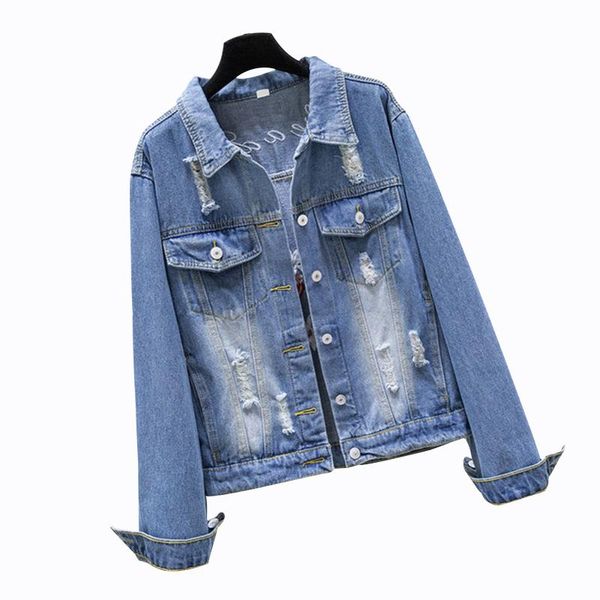 rlyaeiz 2021 spring fashion floral embroidery short denim jacket women autumn long sleeve loose frayed jeans women's jackets, Black;brown
rlyaeiz 2021 spring fashion floral embroidery short denim jacket women autumn long sleeve loose frayed jeans women's jackets, Black;brown