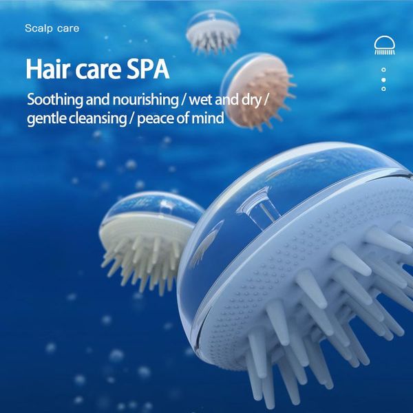 bath accessory set wet and dry silicone shampoo comb cleaning massaging brush scratching head artifact multifunctional jellyfish shape combs
bath accessory set wet and dry silicone shampoo comb cleaning massaging brush scratching head artifact multifunctional jellyfish shape combs