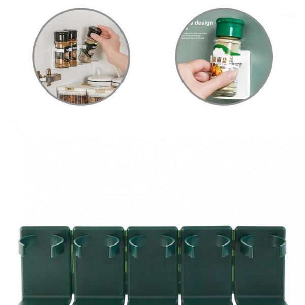 storage bottles & jars 5pcs/set reliable self-adhesive wall mounted seasoning rack stable base spice jar convenient kitchen supplies
storage bottles & jars 5pcs/set reliable self-adhesive wall mounted seasoning rack stable base spice jar convenient kitchen supplies