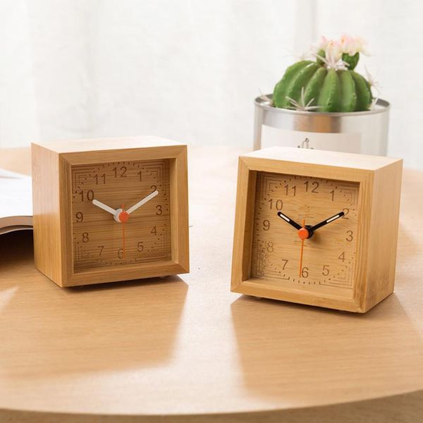 other clocks & accessories solid wood alarm clock square bamboo and table bedroom desklog luminous silent practical selling
other clocks & accessories solid wood alarm clock square bamboo and table bedroom desklog luminous silent practical selling