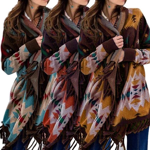 women autumn fashion wraps bohemia printed long-sleeves cardigan coat with tassels trimmings for ladies blue/yellow/orange women's blou, White
women autumn fashion wraps bohemia printed long-sleeves cardigan coat with tassels trimmings for ladies blue/yellow/orange women's blou, White