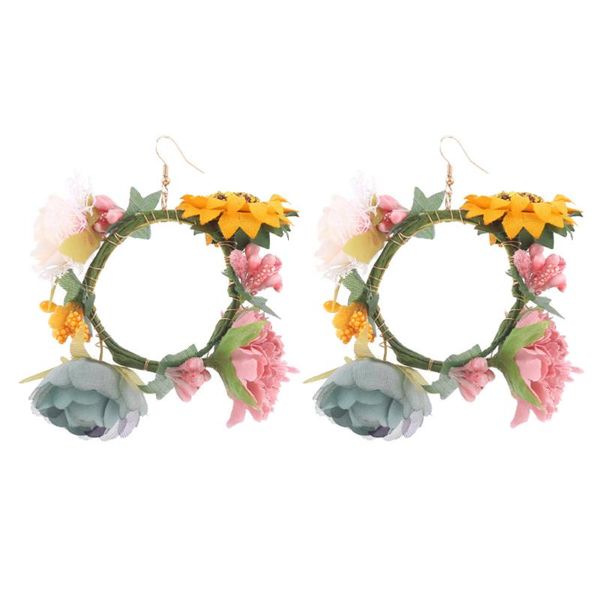 stud 1pair geometric style earring for woman flower pattern ear decoration, Golden;silver
stud 1pair geometric style earring for woman flower pattern ear decoration, Golden;silver