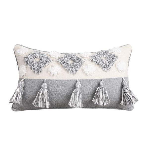 pillow case moroccan style cushion cover tuft tassels for sofa bed grey stripe
pillow case moroccan style cushion cover tuft tassels for sofa bed grey stripe