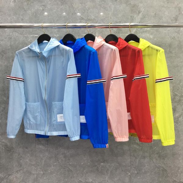men's jackets 2021 fashion brand jacket men women striped uv sun-protective outdoor quick dry coats casual hooded skin windbreaker, Black;brown
men's jackets 2021 fashion brand jacket men women striped uv sun-protective outdoor quick dry coats casual hooded skin windbreaker, Black;brown