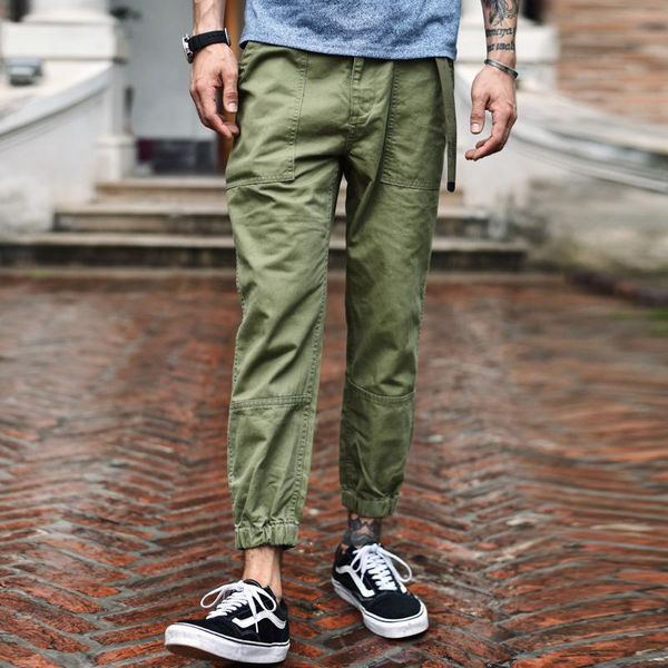 men's jeans summer trousers, casual pants, chino khaki nine-point retro vintage, Blue
men's jeans summer trousers, casual pants, chino khaki nine-point retro vintage, Blue