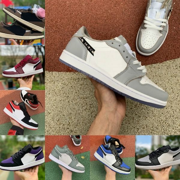 2021 new game royal 1 mens basketball shoes low court purple white red shadow glow bred gray black toe designers 1s women skateboard
2021 new game royal 1 mens basketball shoes low court purple white red shadow glow bred gray black toe designers 1s women skateboard